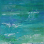 Sandestin, Oil & Acrylic on Canvas, Size: 48h x 36w inches