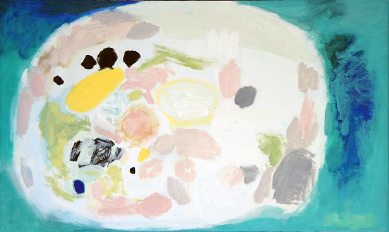 Rabbit Island, Oil on Canvas, Size: